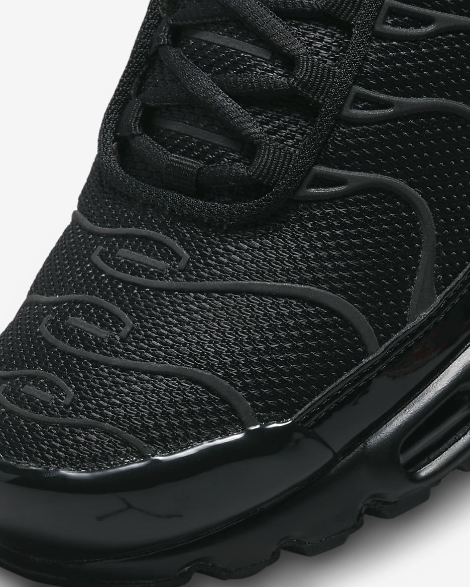 Nike air max plus womens all black on sale